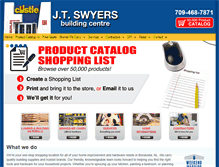 Tablet Screenshot of jtswyers.com